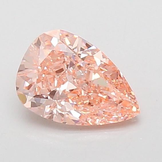 0.95 Ct. Fancy Vivid Pink Pear Lab Grown Diamond