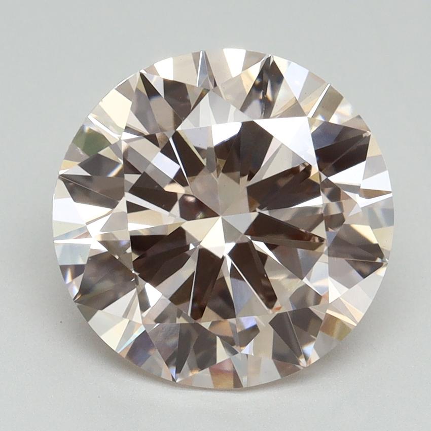 4.50 Ct. Fancy Light Pink Round Lab Grown Diamond