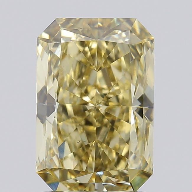 1.70 Ct. Fancy Intense Yellow Radiant Lab Grown Diamond