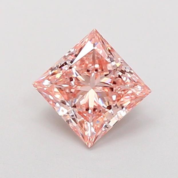 1.43 Ct. Fancy Intense Pink Princess Lab Grown Diamond