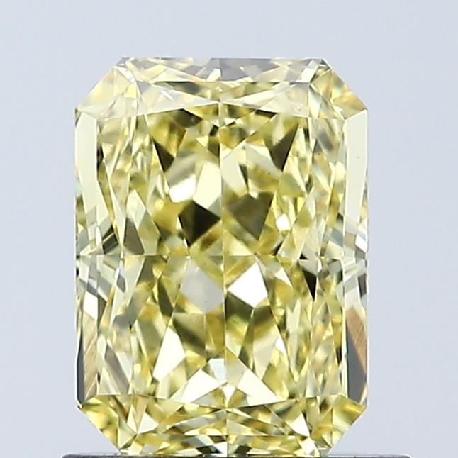 1.06 Ct. Fancy Vivid Yellow Radiant Lab Grown Diamond