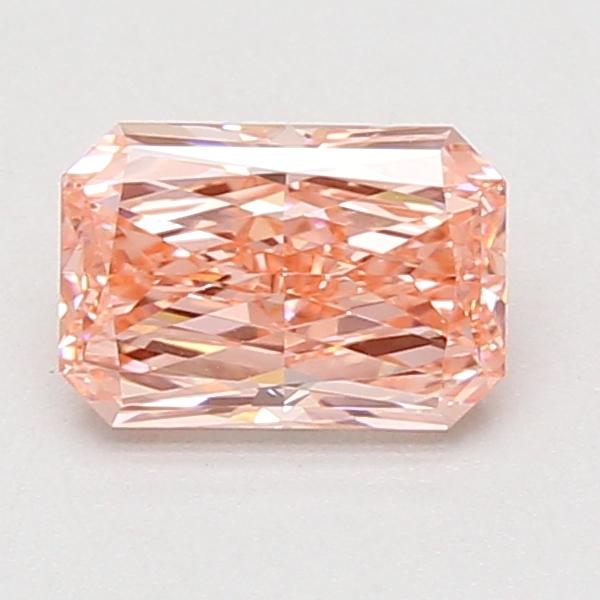 1.31 Ct. Fancy Vivid Pink Radiant Lab Grown Diamond