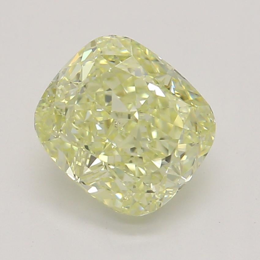 1.01 Ct. Fancy Light Yellow Cushion Diamond
