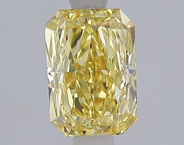 1.08 Ct. Fancy Vivid Yellow Yellow Radiant Lab Grown Diamond