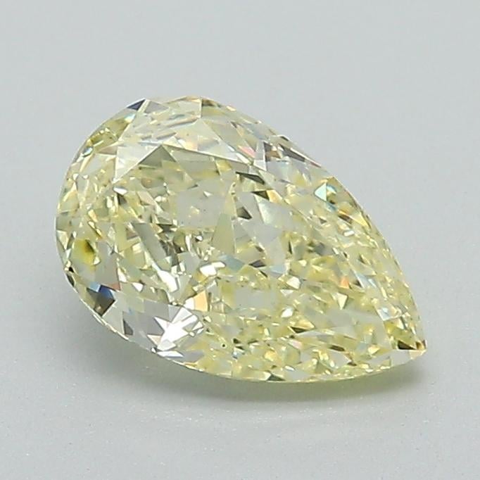 1.02 Ct. Fancy Light Yellow Pear Lab Grown Diamond