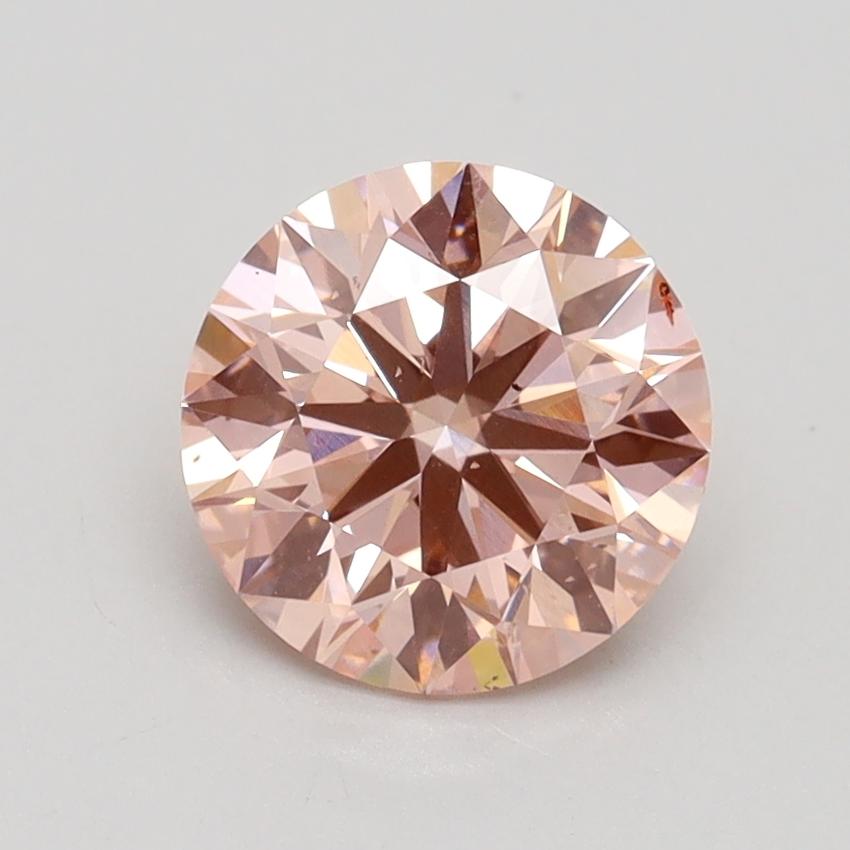 1.50 Ct. Fancy Intense Pink Round Lab Grown Diamond