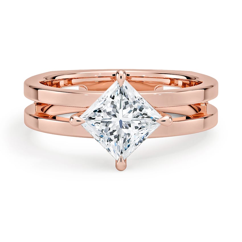 Custom Aimee Kite Diamond Double Ring