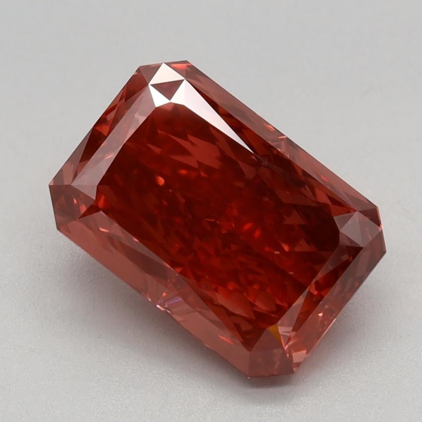2.20 Ct. Fancy Deep Pink Radiant Lab Grown Diamond
