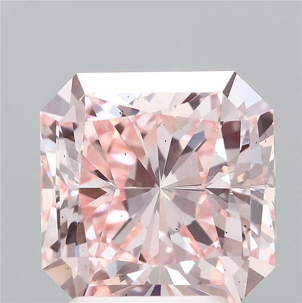 3.00 Ct. Fancy Intense Pink Radiant Lab Grown Diamond