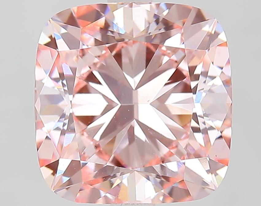 4.02 Ct. Fancy Intense Pink Cushion Lab Grown Diamond
