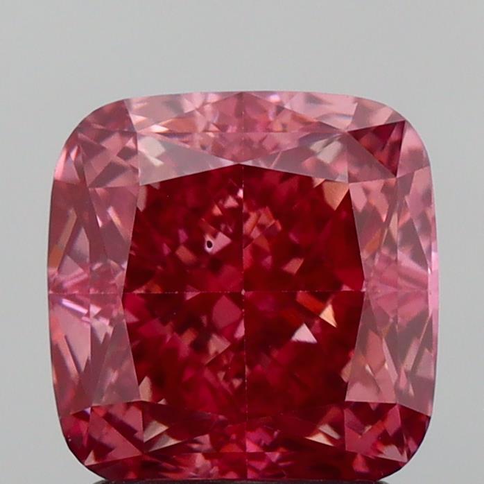 2.07 Ct. Fancy Vivid  Pink Pear Lab Grown Diamond