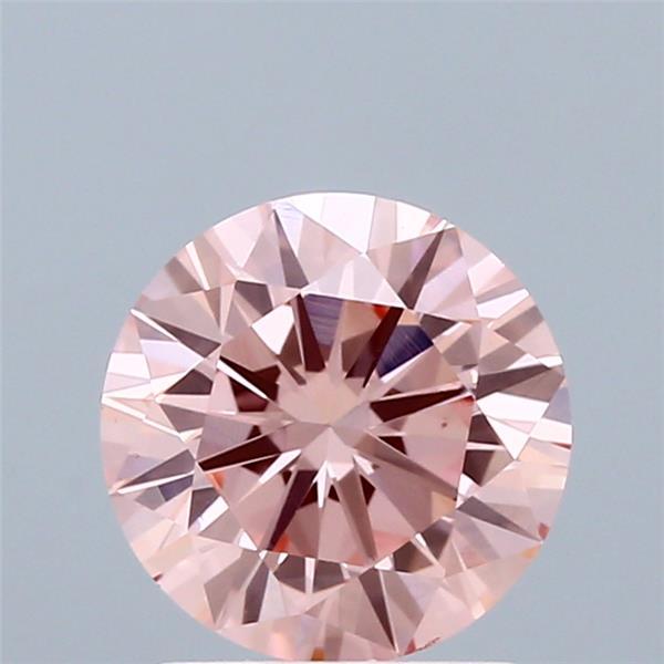 1.57 Ct. Fancy Intense Pink Round Lab Grown Diamond