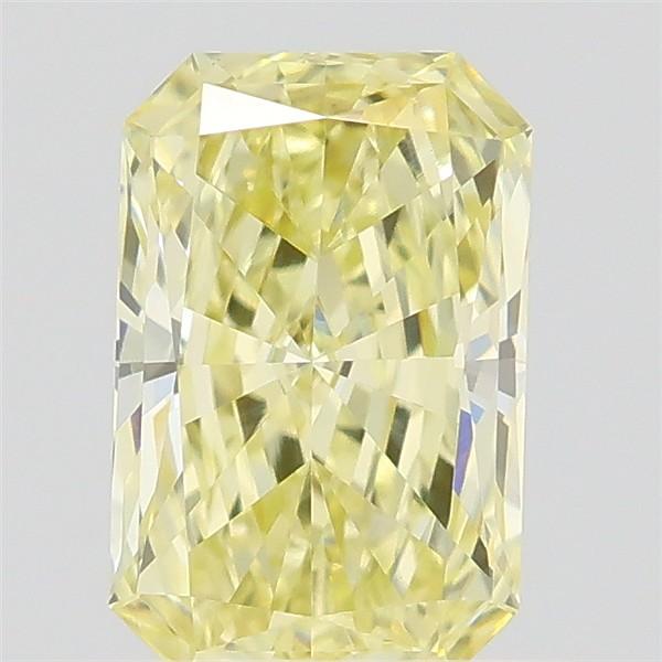 0.58 Ct. Fancy Yellow Radiant Lab Grown Diamond