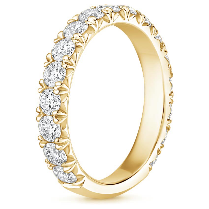 18K Yellow Gold Luxe Ellora Diamond Ring (1 2/5 ct. tw.), large side view