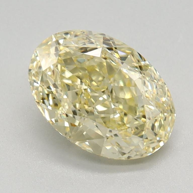 1.13 Ct. Fancy Intense Yellow Oval Lab Grown Diamond