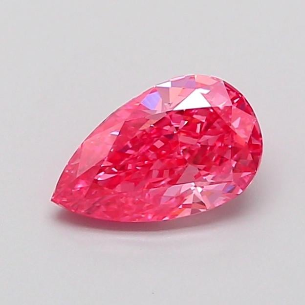1.05 Ct. Fancy Vivid None Pink Pear Lab Grown Diamond