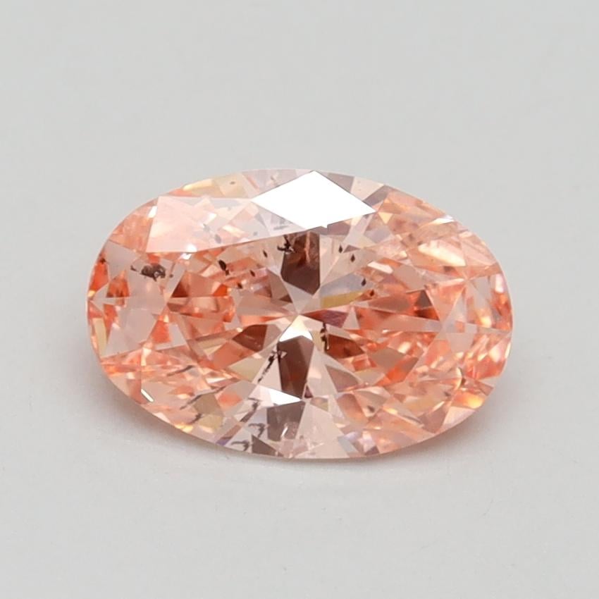 1.09 Ct. Fancy Intense Pink Oval Lab Grown Diamond