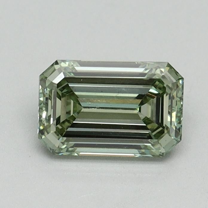 0.71 Ct. Fancy Intense Green Emerald Lab Grown Diamond
