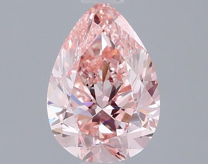 0.99 Ct. Fancy Intense Pink Pear Lab Grown Diamond