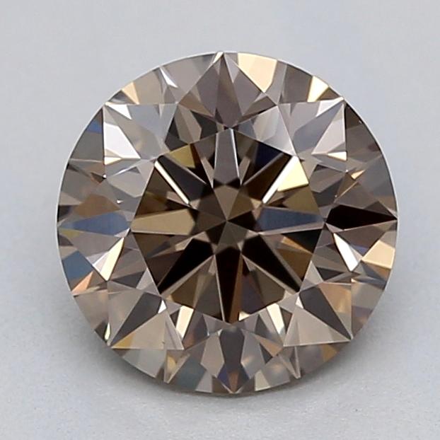 0.71 Ct. Fancy  Brown Round Lab Grown Diamond