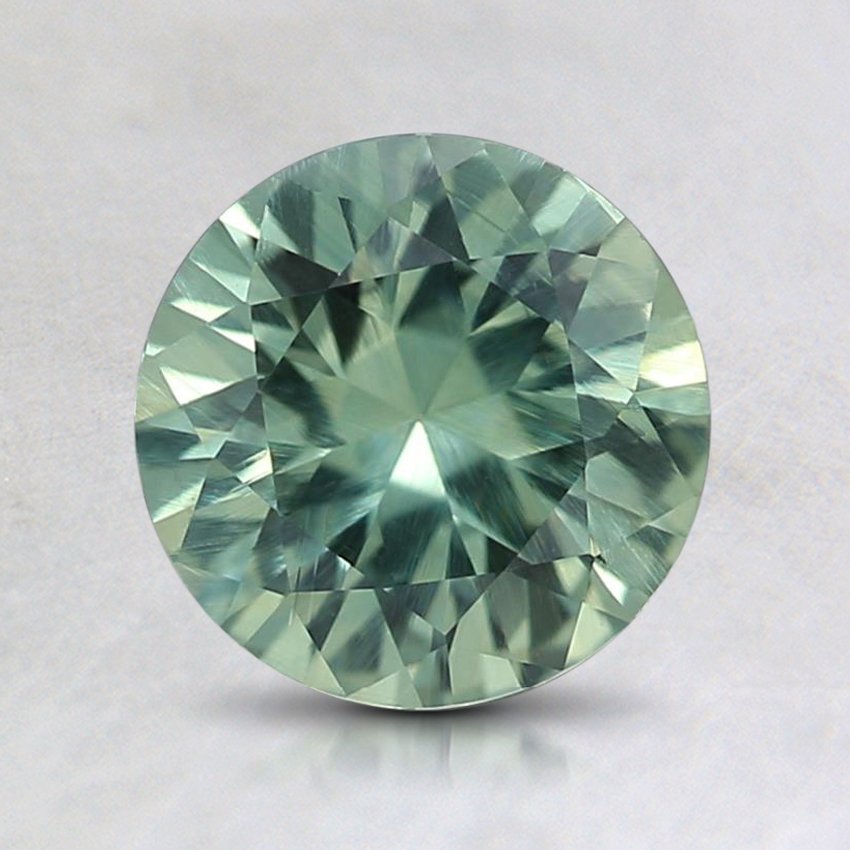 6.8mm Teal Round Sapphire