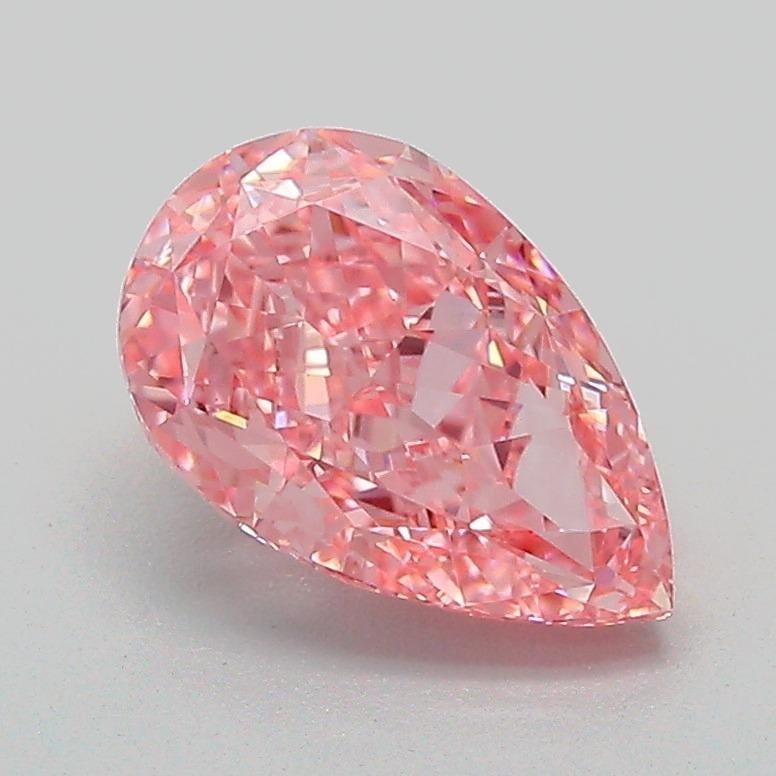1.64 Ct. Fancy Vivid Pink Pear Lab Grown Diamond