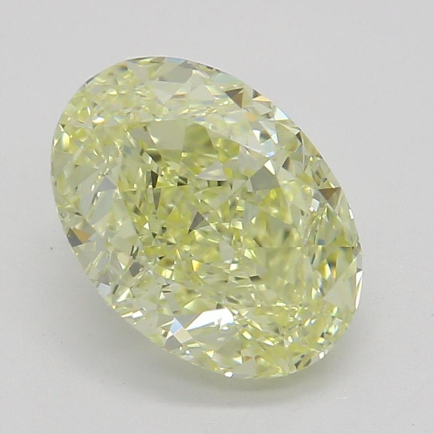 1.02 Ct. Fancy Yellow Oval Diamond