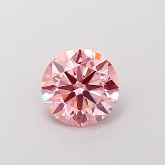 0.78 Ct. Fancy Pink Round Lab Grown Diamond