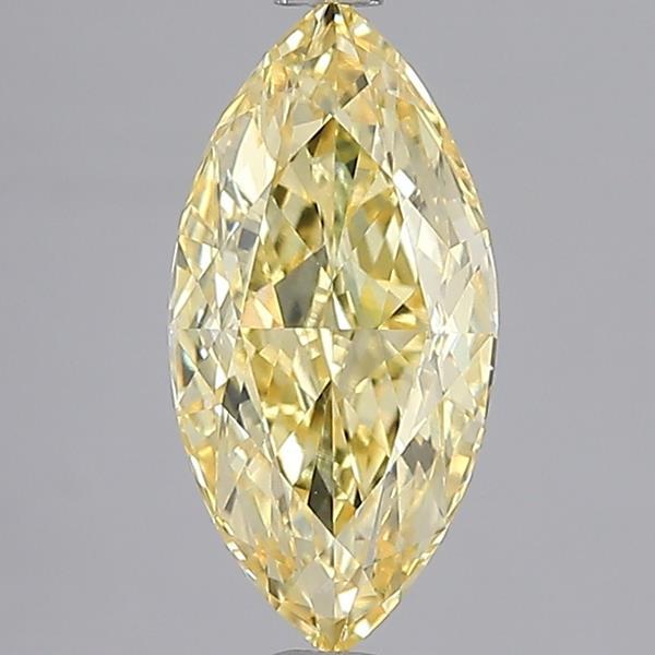 1.93 Ct. Fancy Intense Yellow Marquise Lab Grown Diamond