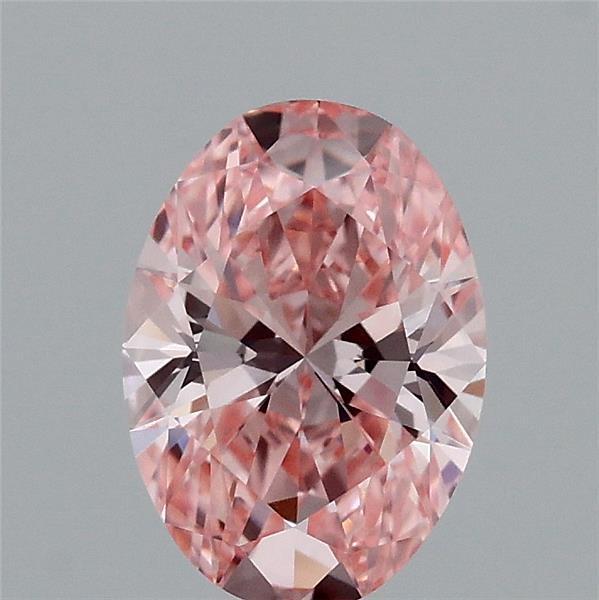 1.09 Ct. Fancy Vivid Pink Oval Lab Grown Diamond