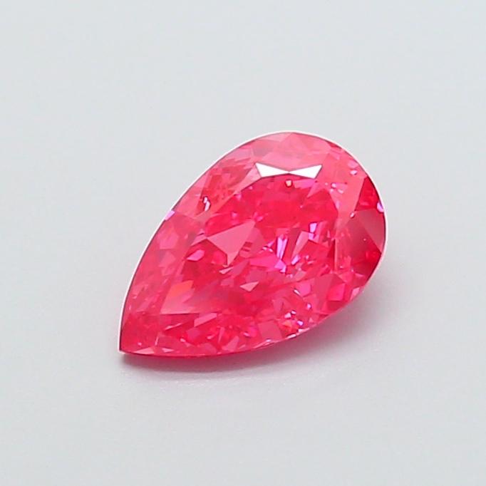 1.64 Ct. Fancy Vivid  Pink Pear Lab Grown Diamond