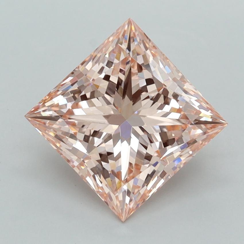 2.55 Ct. Fancy Intense  Pink Princess Lab Grown Diamond