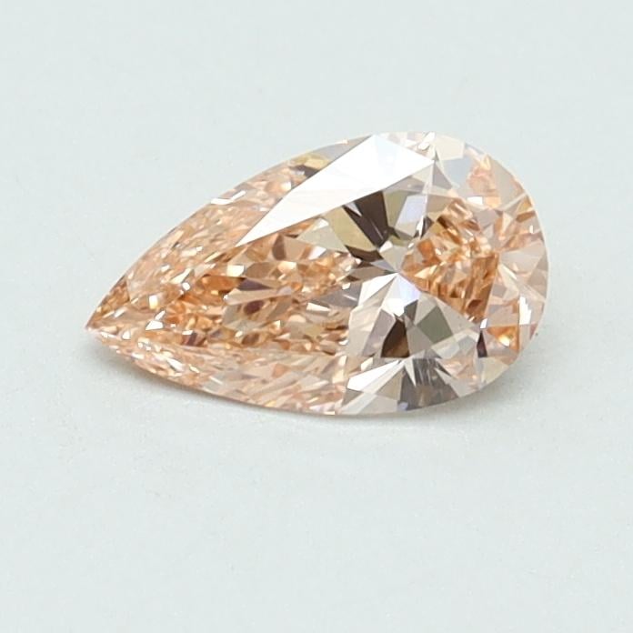 0.40 Ct. Fancy Orange Pink Pear Lab Grown Diamond