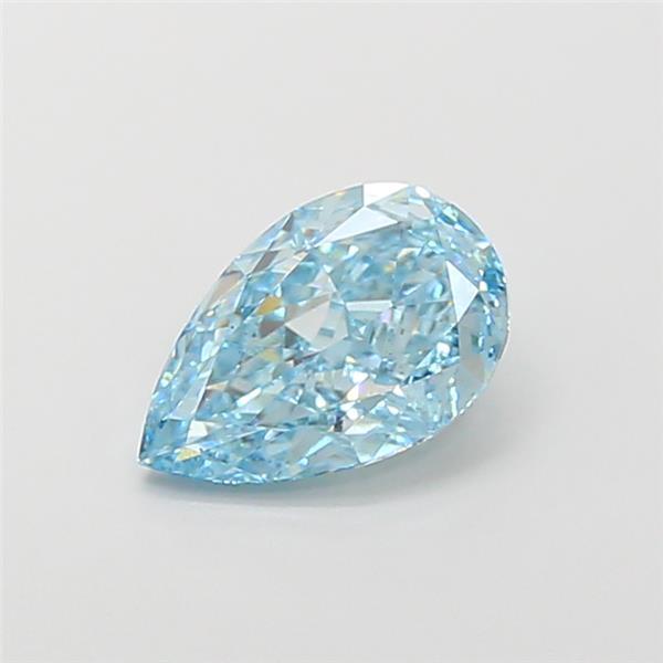 2.01 Ct. Fancy Vivid Blue Pear Lab Grown Diamond