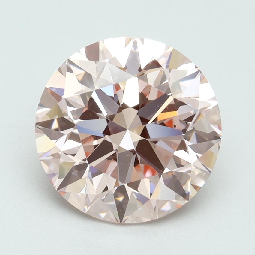 3.50 Ct. Fancy Intense Pink Round Lab Grown Diamond