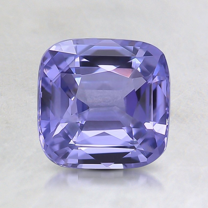 6.6x6.5mm Cushion Purple Sapphire