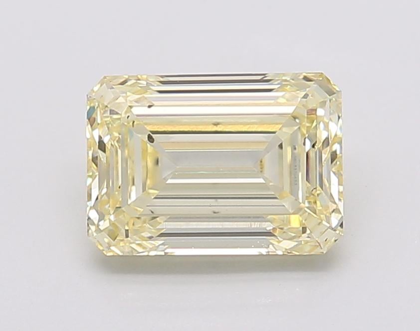 2.05 Ct. Fancy Intense Yellow Emerald Lab Grown Diamond