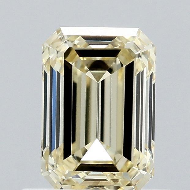 0.83 Ct. Fancy Intense Yellow Emerald Lab Grown Diamond