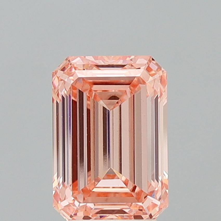 4.00 Ct. Fancy Intense Pink Emerald Lab Grown Diamond