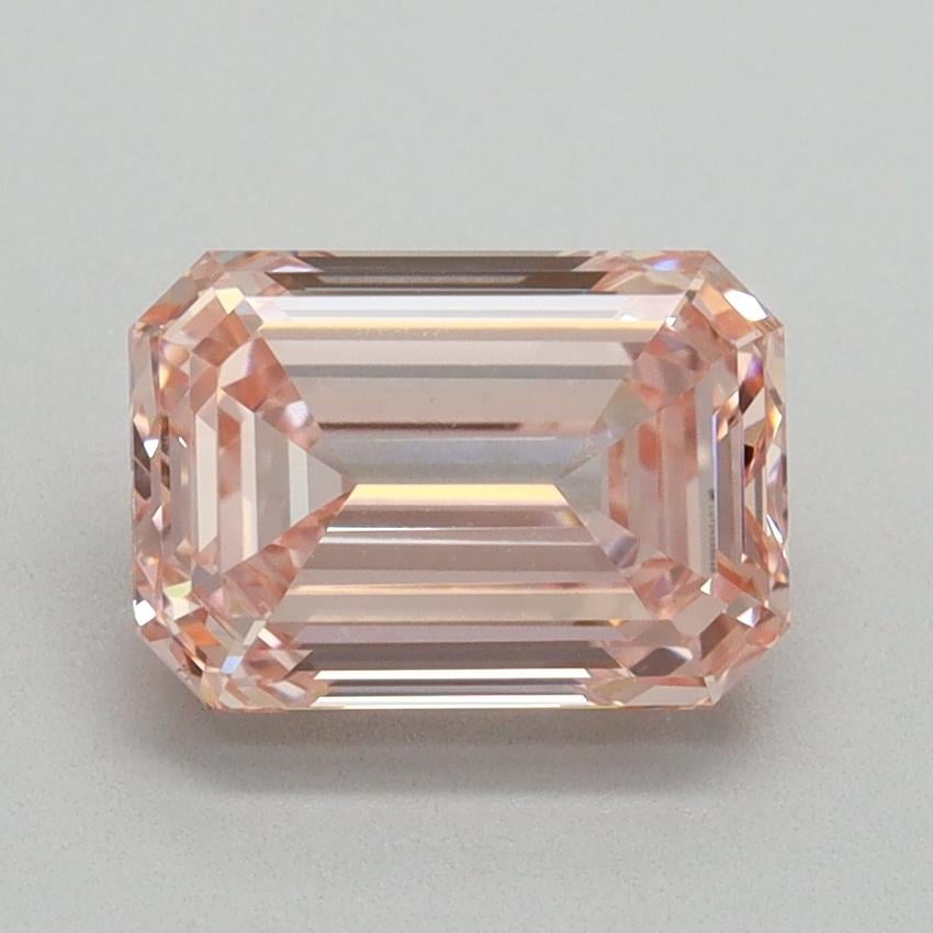 2.01 Ct. Fancy Vivid Pink Emerald Lab Grown Diamond