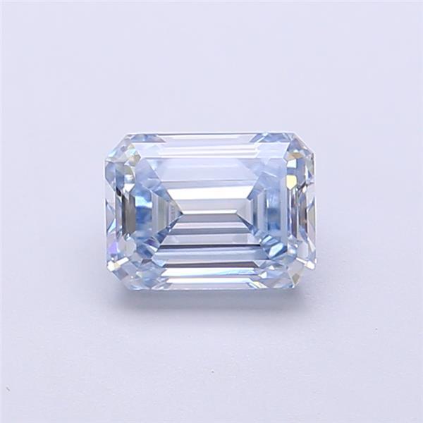 1.00 Ct. Fancy Intense Blue Emerald Lab Grown Diamond