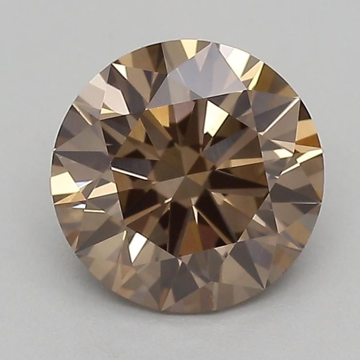 0.93 Ct. Fancy  Brown Round Lab Grown Diamond