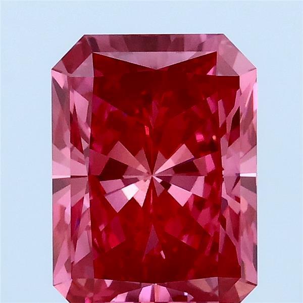 2.03 Ct. Fancy Pink Radiant Lab Grown Diamond