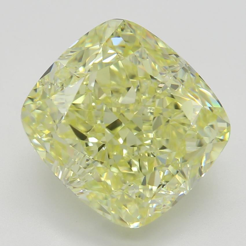 5.06 Ct. Fancy Yellow Cushion Diamond