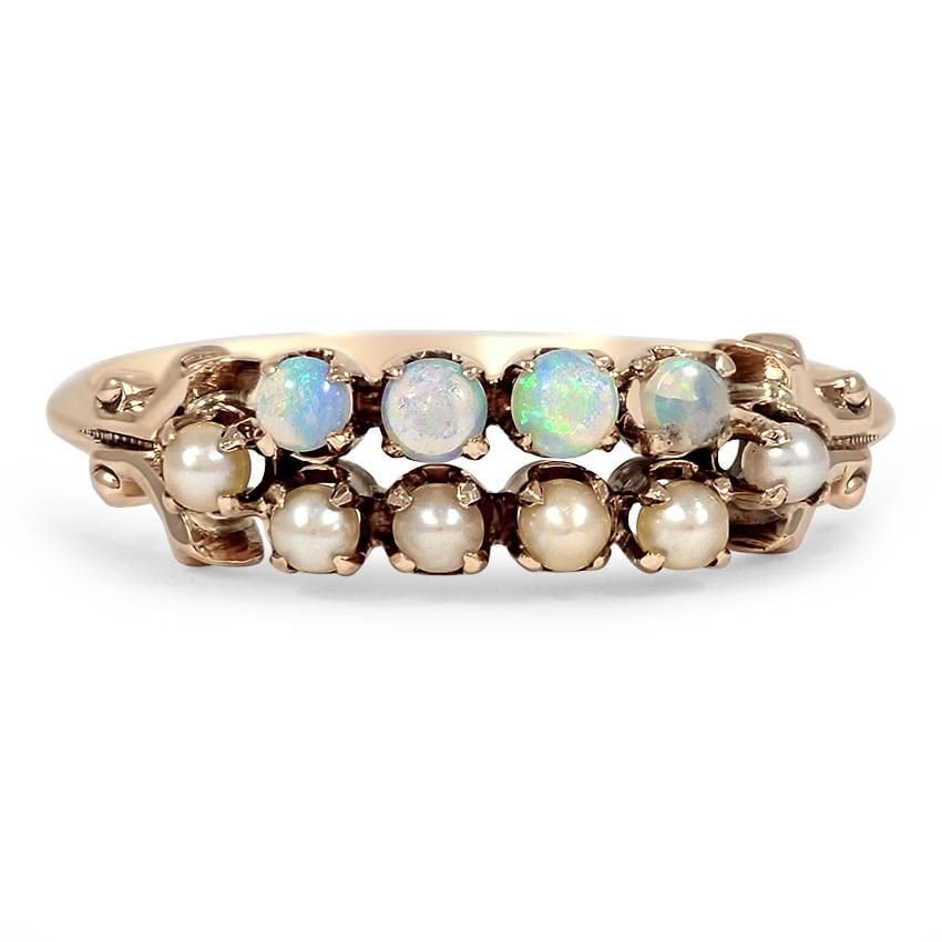 Art Deco Opal Vintage Ring