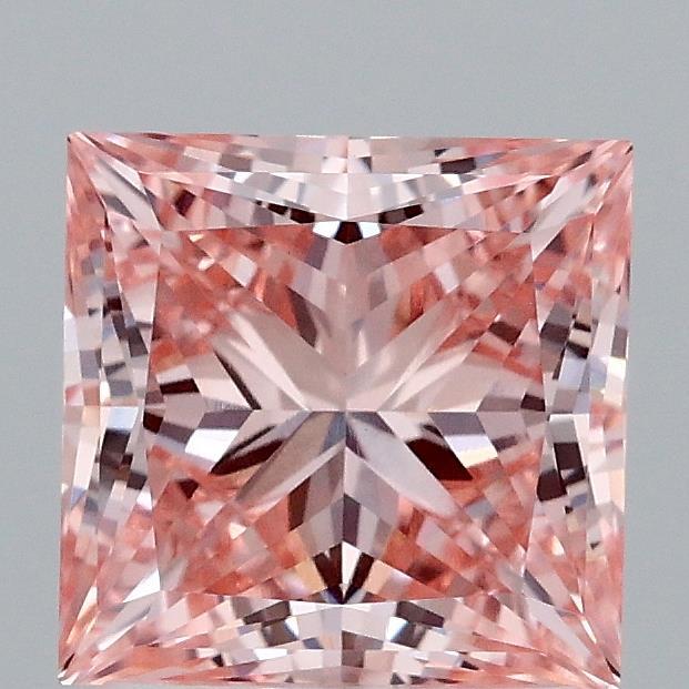2.04 Ct. Fancy Intense Pink Princess Lab Grown Diamond
