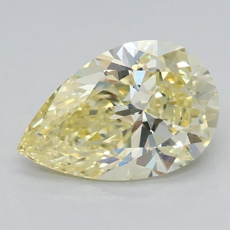 1.02 Ct. Fancy Intense Yellow Pear Lab Grown Diamond