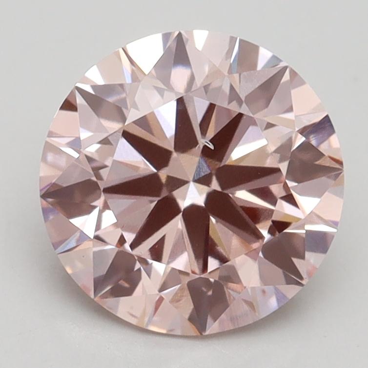 2.20 Ct. Fancy Intense Pink Round Lab Grown Diamond