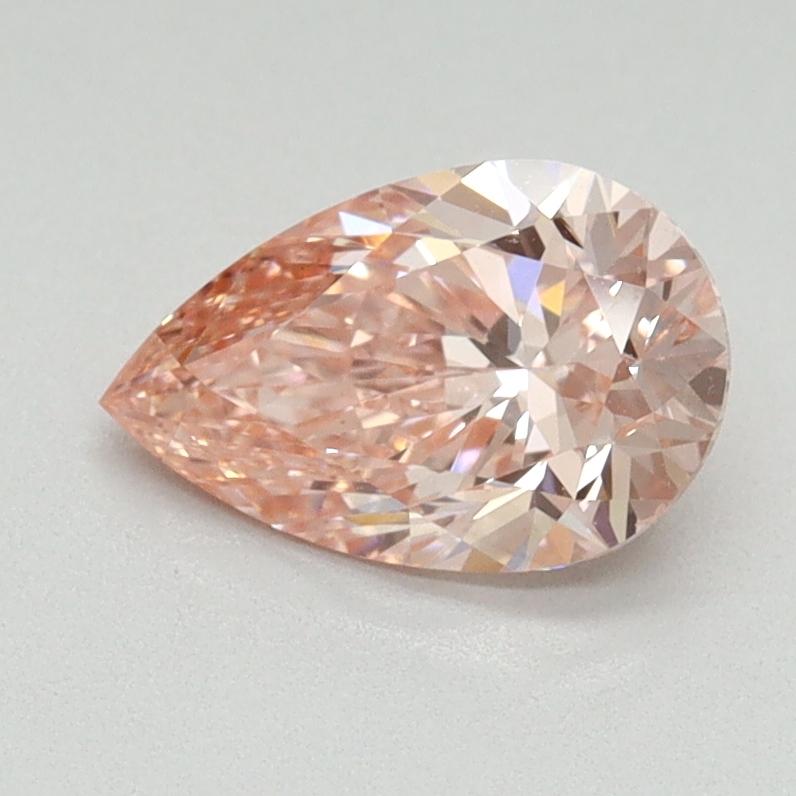 1.02 Ct. Fancy Vivid Pink Pear Lab Grown Diamond