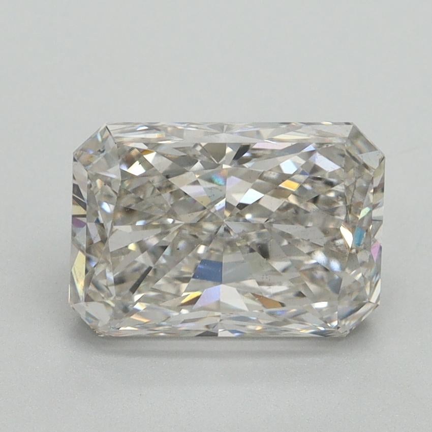 2.64 Ct. Fancy Vivid Green Radiant Lab Grown Diamond